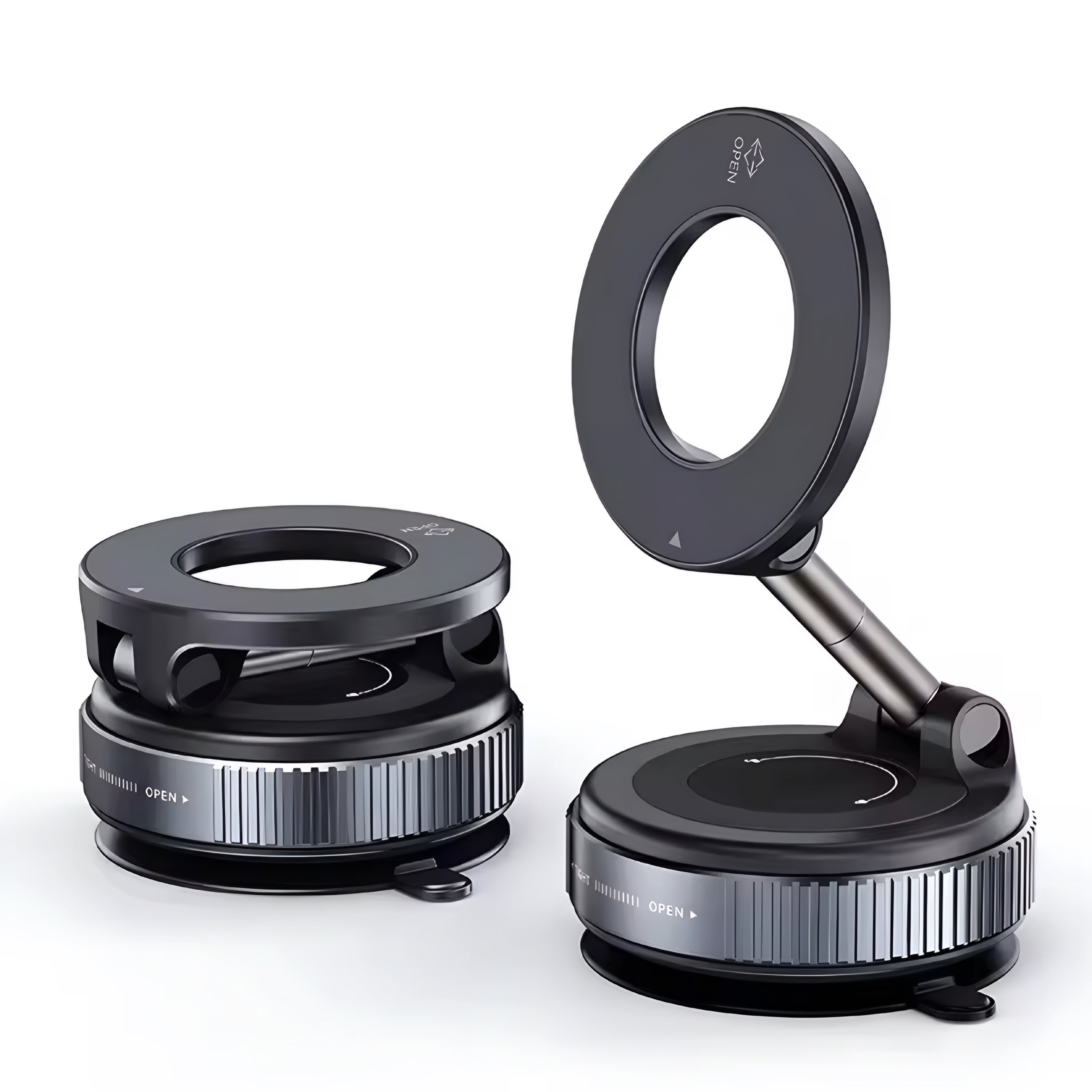 Vacuum Magnet Phone Bracket – Powerful Magnetic Mount for Safer Driving