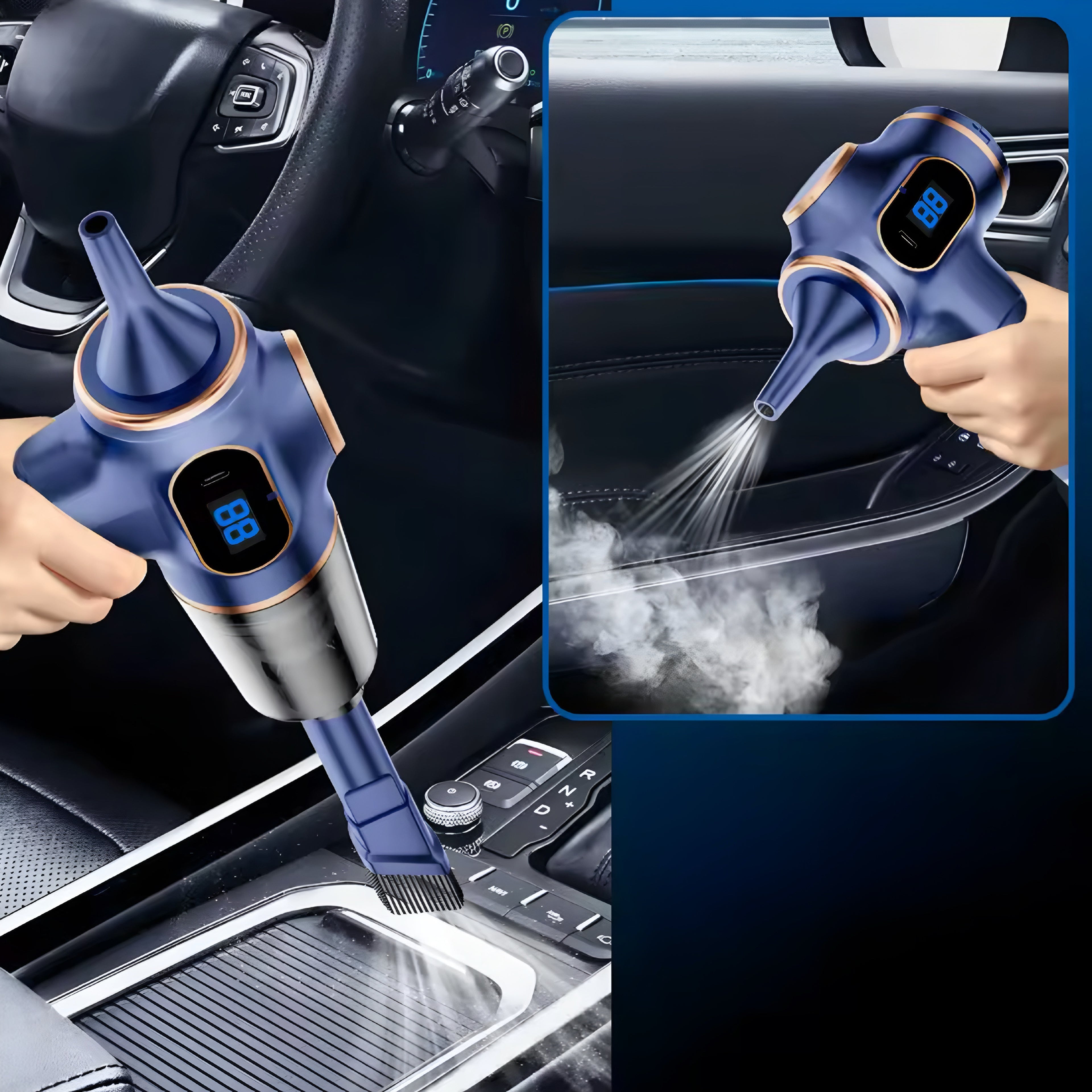 ABS Wireless Car & Home Vacuum Cleaner