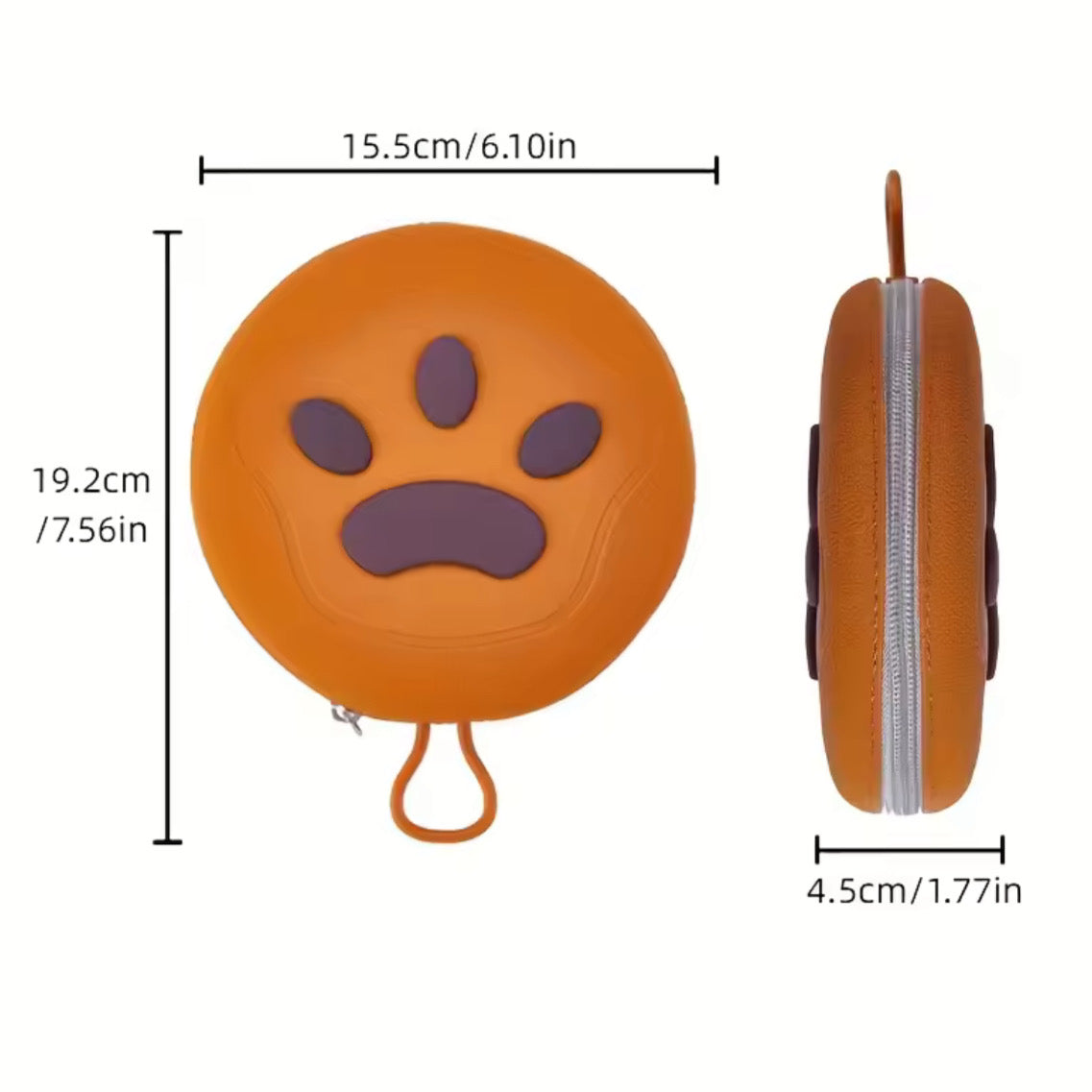 2-in-1 Foldable Silicone Dog Bowl