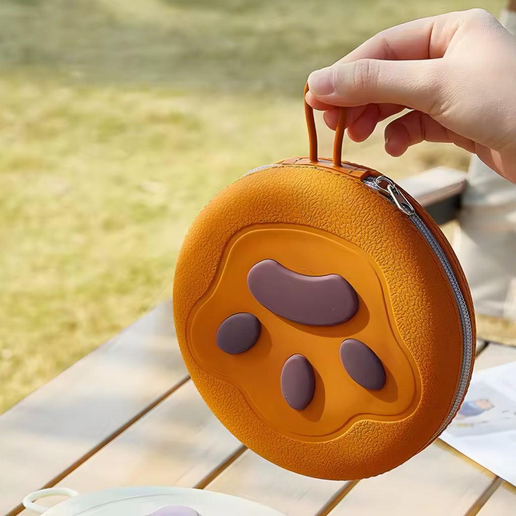 2-in-1 Foldable Silicone Dog Bowl