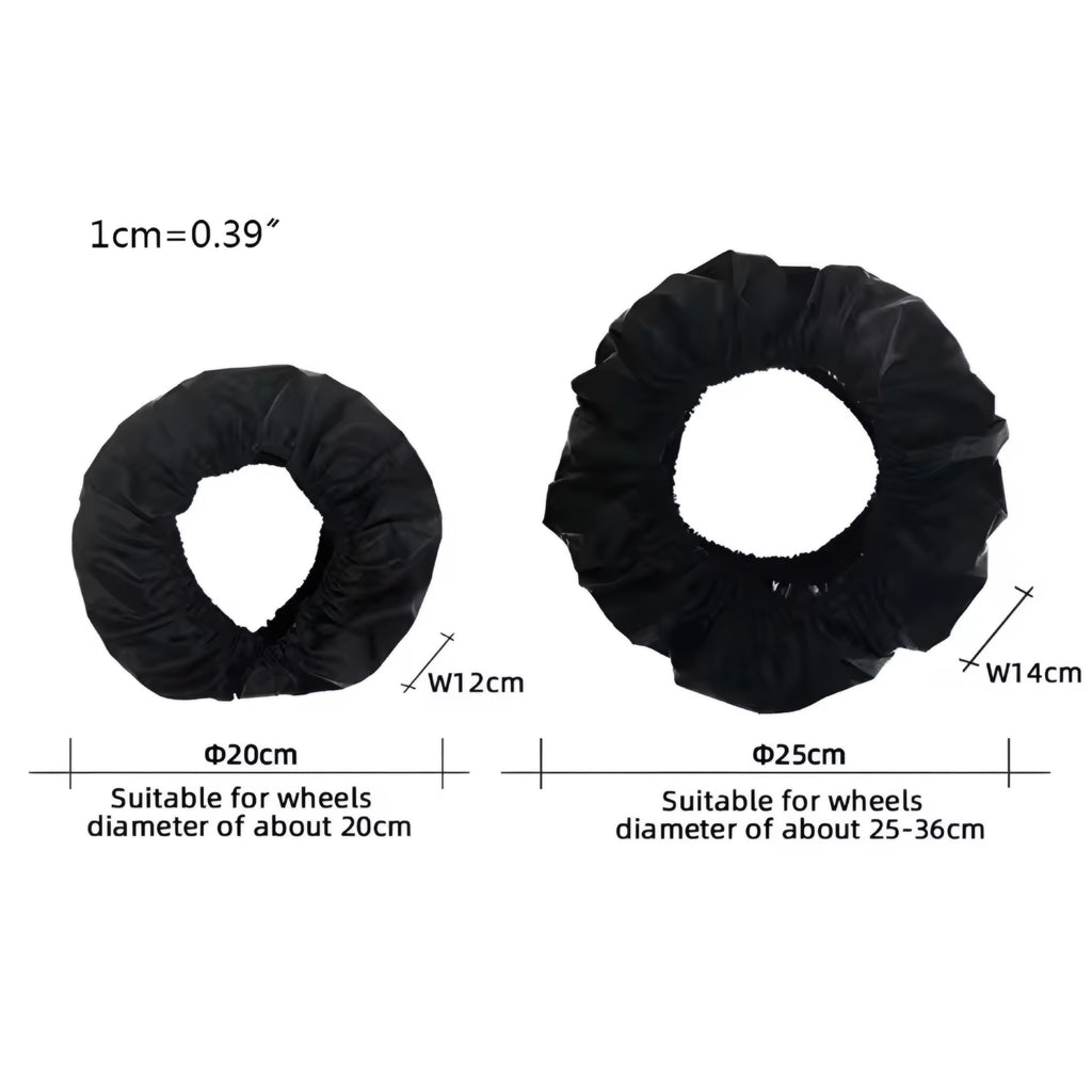 2PCS Baby Stroller Wheel Covers