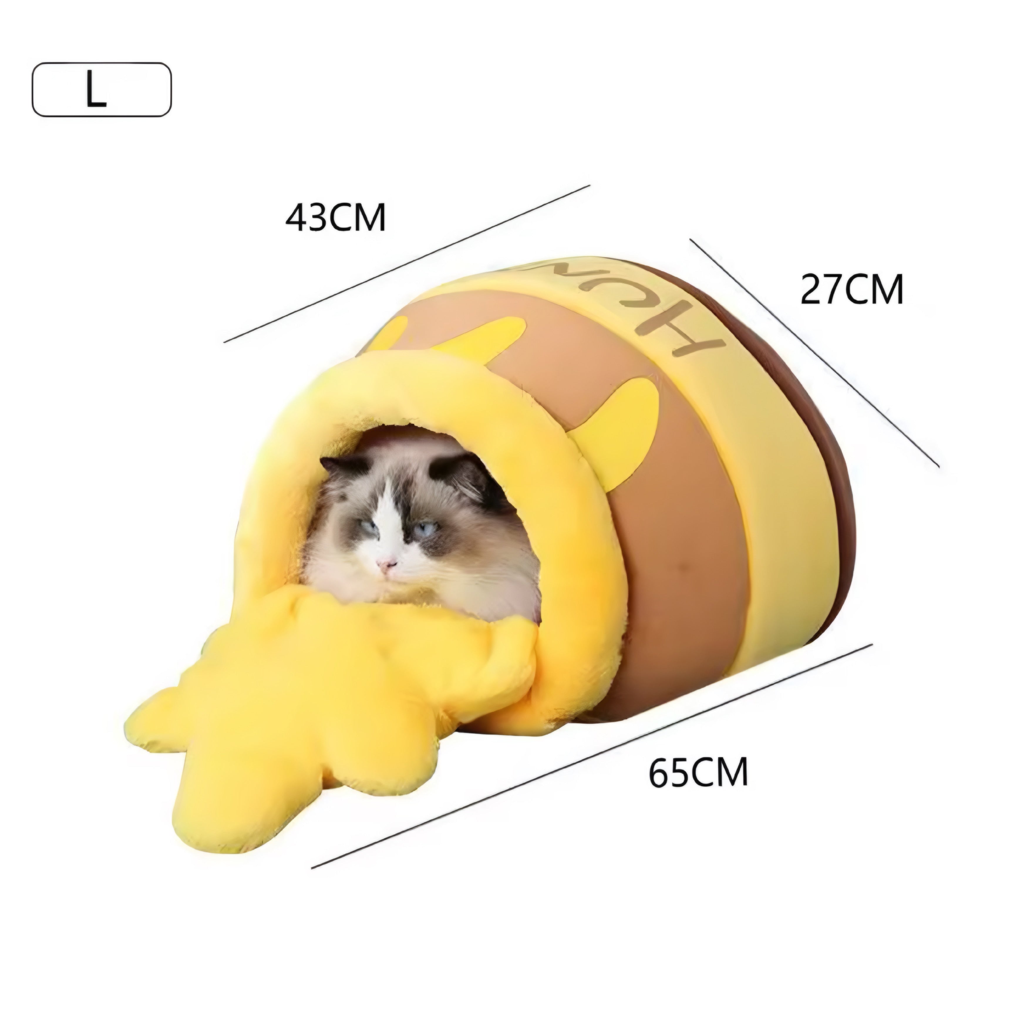 Honey Jar Cat Bed