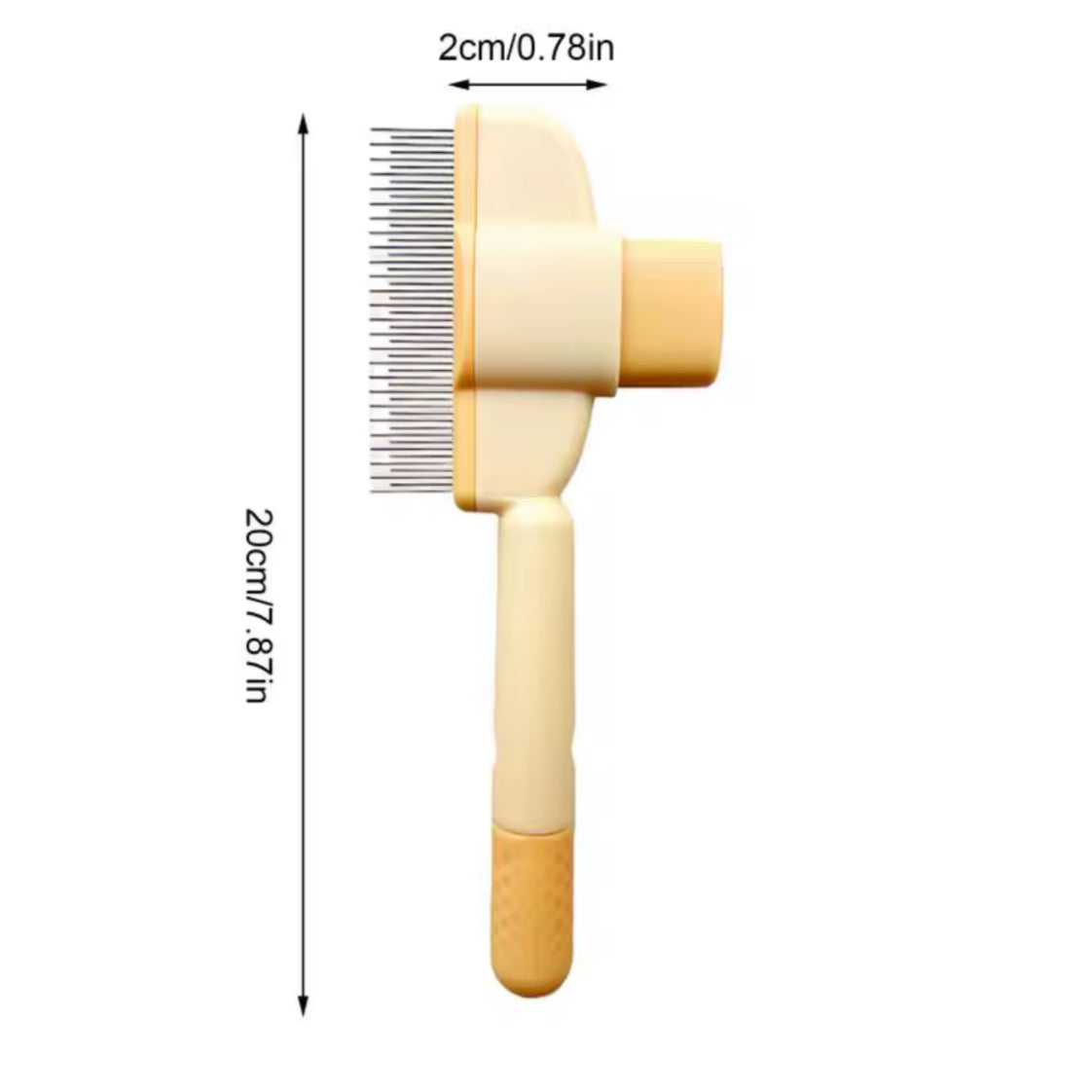 Pet Flea & Hair Remover Comb – Healthier Coat, Less Shedding