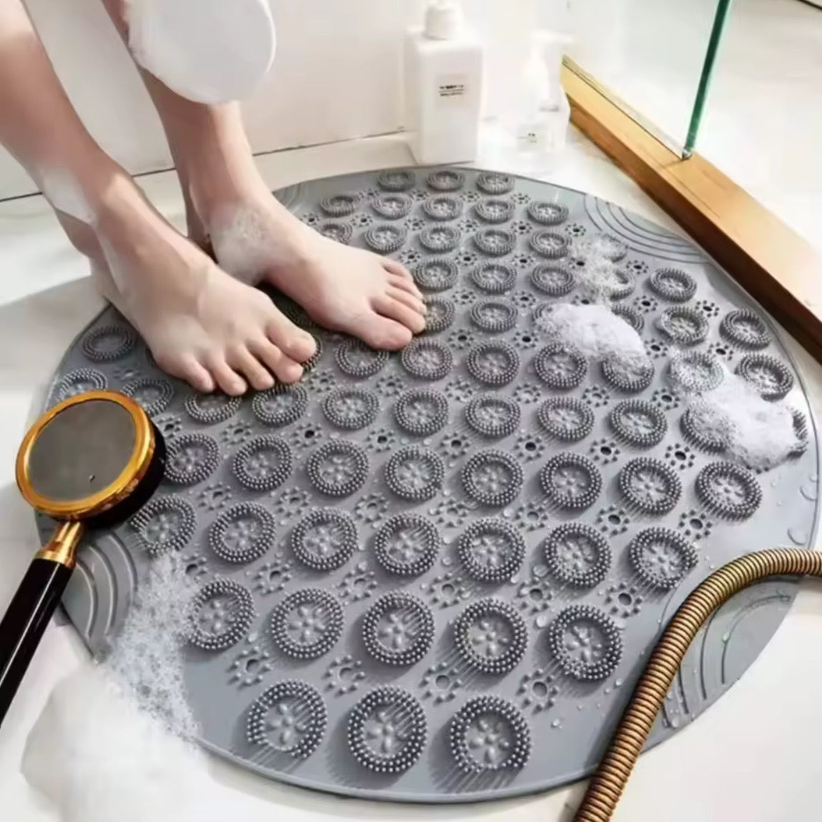 Anti-Slip Massage Shower Mat – Safer Steps, Softer Showers